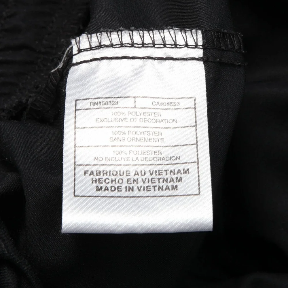 Nike Golf Jacket Mens Large Black Pullover V Neck Pockets Windshirt No Logo - Picture 6 of 13